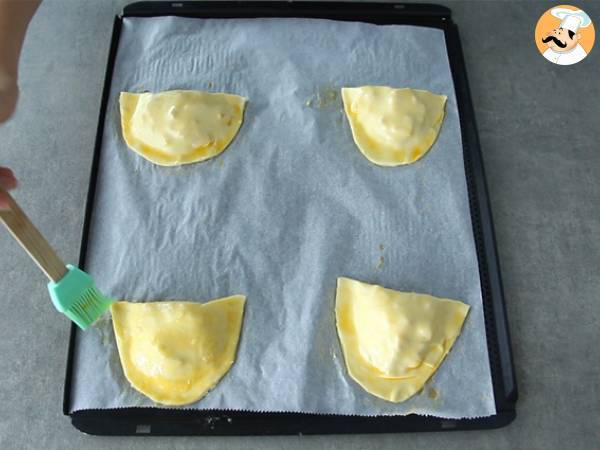 Einzelne Apfeltaschen - Zubereitung Schritt 6