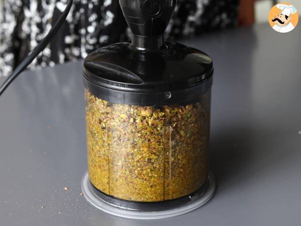 Pistazienpesto, die einfache und leckere Sauce - Zubereitung Schritt 2