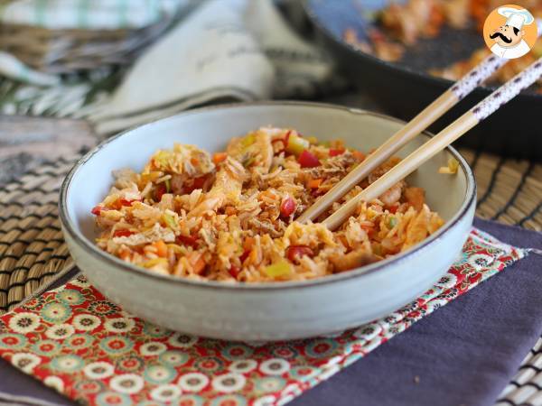 Nasi Goreng, das Anti-Abfall-Reisgericht aus Indonesien! - Zubereitung Schritt 8