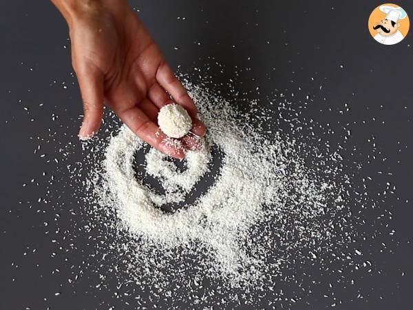 Hausgemachte Raffaello-Schokolade - Zubereitung Schritt 5