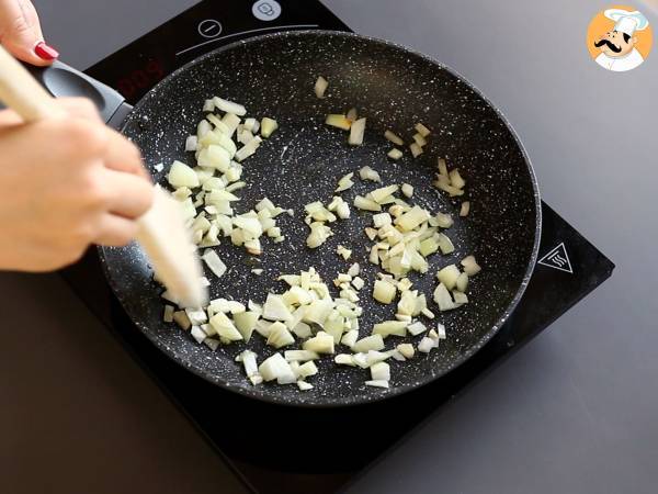 Kichererbsen-Curry, das vegane Super-Gourmet-Rezept - Zubereitung Schritt 1