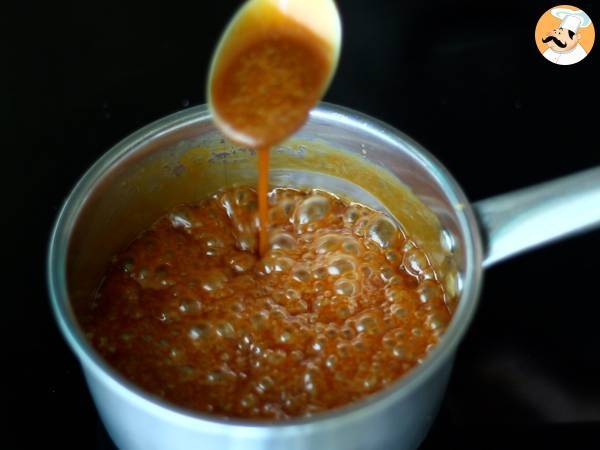 Extra leckerer Snickers Käsekuchen - Zubereitung Schritt 5