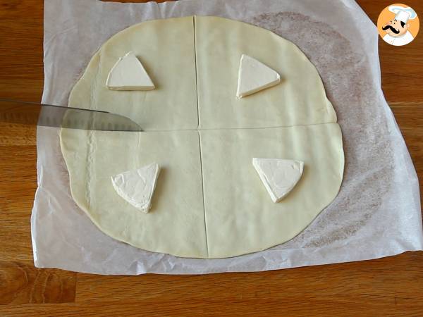 Schnell zubereitete Käse-Naans - Zubereitung Schritt 1