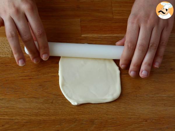 Schnell zubereitete Käse-Naans - Zubereitung Schritt 3