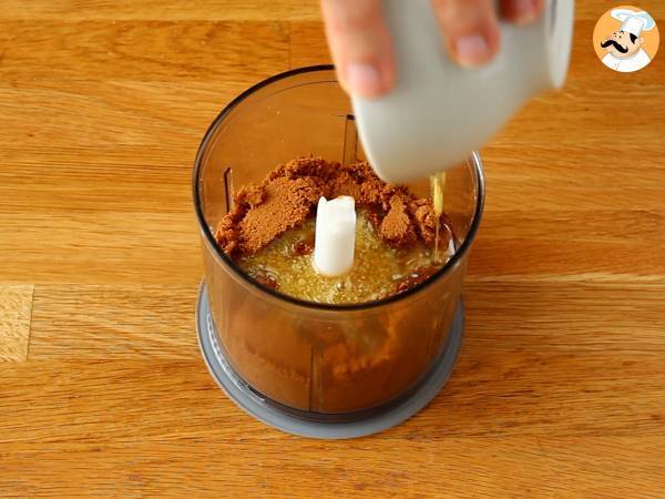 No-Bake-Käsekuchen mit Zitrone und Honig (Tutorial zur Kuchendekoration) - Zubereitung Schritt 2