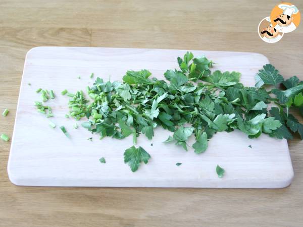 Knoblauch-Petersilie-Brot - Zubereitung Schritt 2