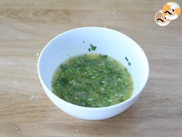 Knoblauch-Petersilie-Brot - Zubereitung Schritt 4