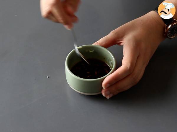 Bibimbap, das traditionelle koreanische Gericht - Zubereitung Schritt 1