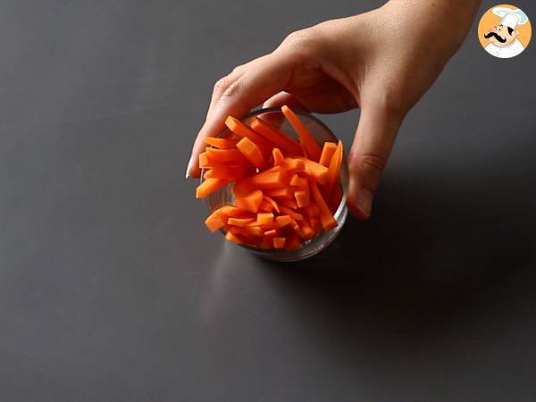 Bibimbap, das traditionelle koreanische Gericht - Zubereitung Schritt 3