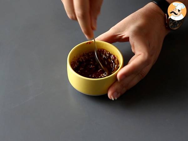 Bibimbap, das traditionelle koreanische Gericht - Zubereitung Schritt 5