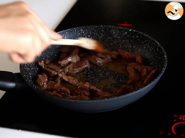 Bibimbap, das traditionelle koreanische Gericht - Zubereitung Schritt 11
