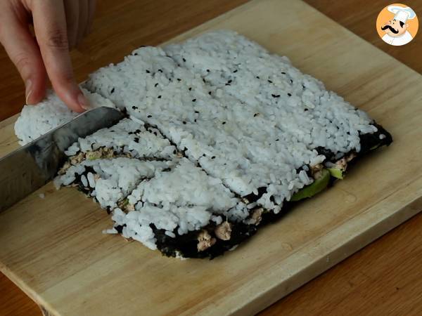 Club Maki, das japanische Club-Sandwich - Zubereitung Schritt 8