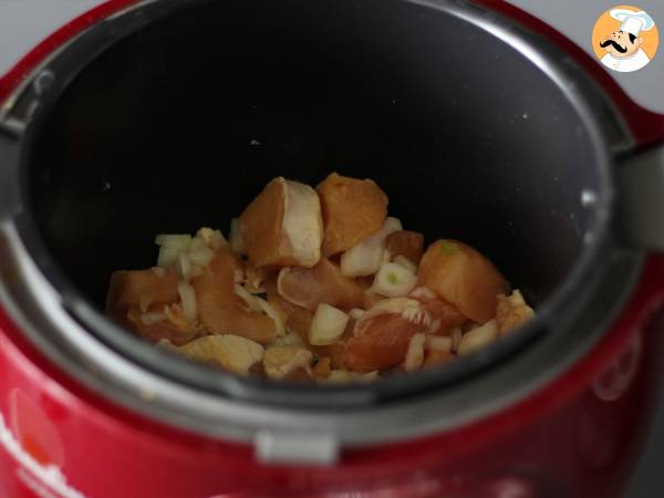 Baskisches Express-Hähnchen mit dem Cookeo - Zubereitung Schritt 2