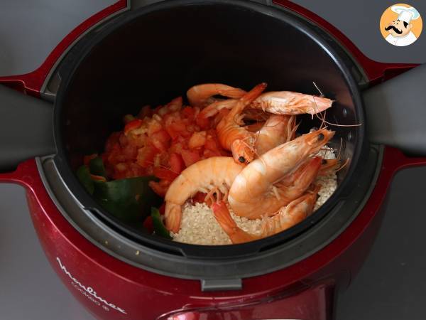 Superschnelle Paella mit dem Cookeo - Zubereitung Schritt 4