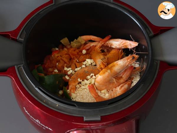 Superschnelle Paella mit dem Cookeo - Zubereitung Schritt 5
