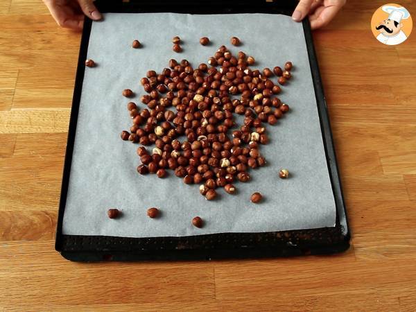 Endlich ein Aufstrich für Kaffeeliebhaber! Mit Schokolade und Haselnüssen - Zubereitung Schritt 1