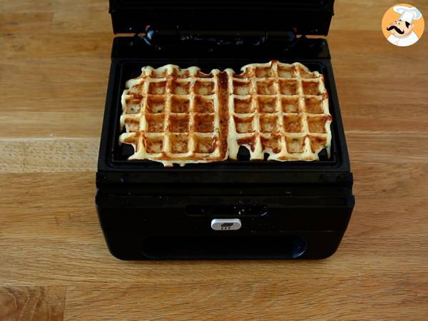 Raclette-Kartoffel-Waffel-Sandwich, das ultimative Wohlfühlessen - Zubereitung Schritt 4