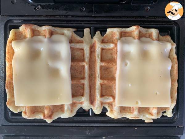 Raclette-Kartoffel-Waffel-Sandwich, das ultimative Wohlfühlessen - Zubereitung Schritt 6