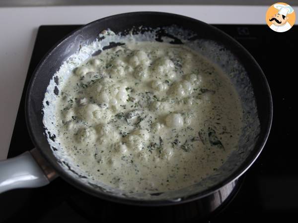 Mit Pilzen und Spinat gefüllte Teigtaschen - Zubereitung Schritt 2