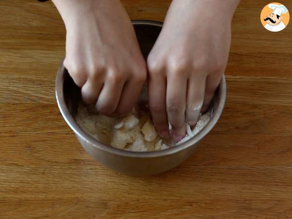 Super einfacher Apfelstreusel - Zubereitung Schritt 1