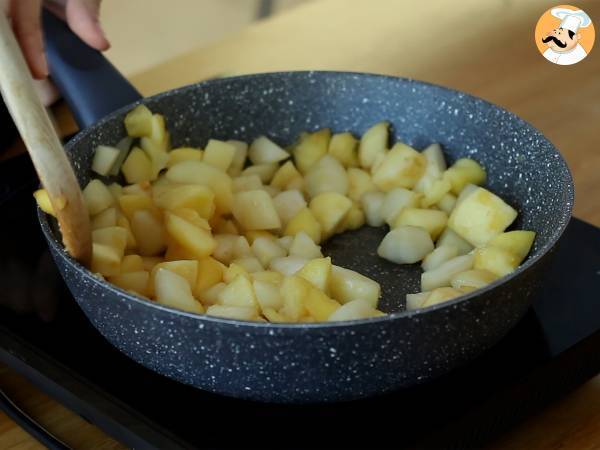 Extra knuspriger und zartschmelzender Apfel-Birnen-Crumble - Zubereitung Schritt 1