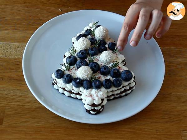 Weihnachtsbaumkuchen: das einzige Rezept, das den Weinachtsbaum ersetzen kann! - Zubereitung Schritt 10