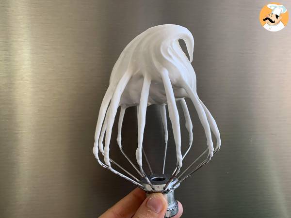 Vegane Meringues mit Aquafaba - Zubereitung Schritt 2