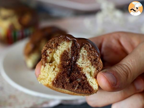 Marmorierte Muffins - Zubereitung Schritt 7