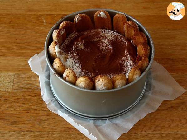 Charlotte Tiramisu lecker und ohne Eier - Zubereitung Schritt 5