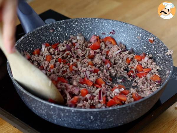 Samosa-Tacos mit Hackfleisch - Zubereitung Schritt 2