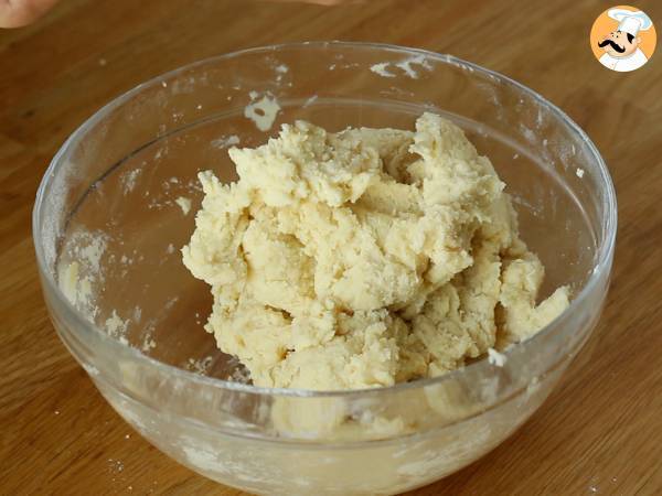 Einfache und sehr weiche Schokoladen-Scones - Zubereitung Schritt 3