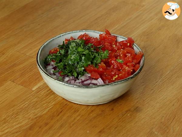 Pico de Gallo und hausgemachte Tortillachips - Zubereitung Schritt 1