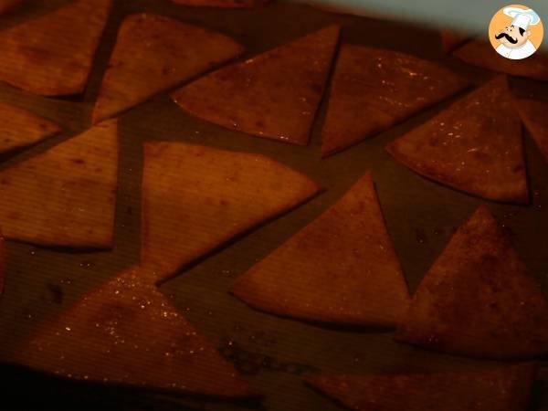 Pico de Gallo und hausgemachte Tortillachips - Zubereitung Schritt 5