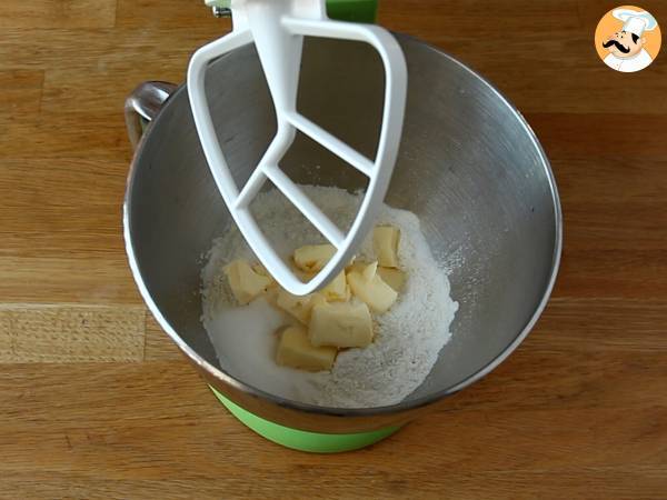 Rustikale Pfirsich-Rosmarin-Torte - Zubereitung Schritt 1