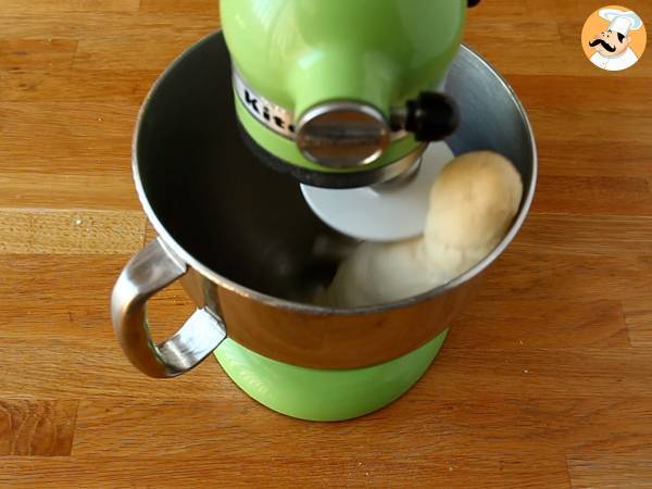 Schneeflocken-Brioche mit Aufstrich - Zubereitung Schritt 2