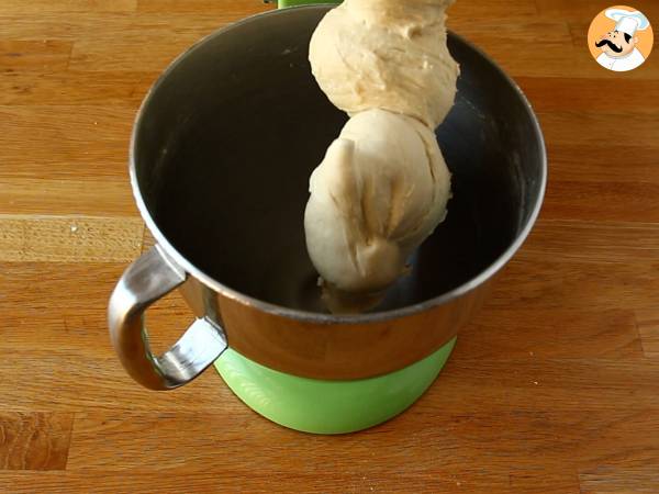 Schneeflocken-Brioche mit Aufstrich - Zubereitung Schritt 3