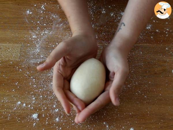 Schneeflocken-Brioche mit Aufstrich - Zubereitung Schritt 5