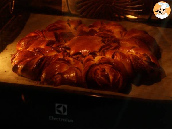 Schneeflocken-Brioche mit Aufstrich - Zubereitung Schritt 13