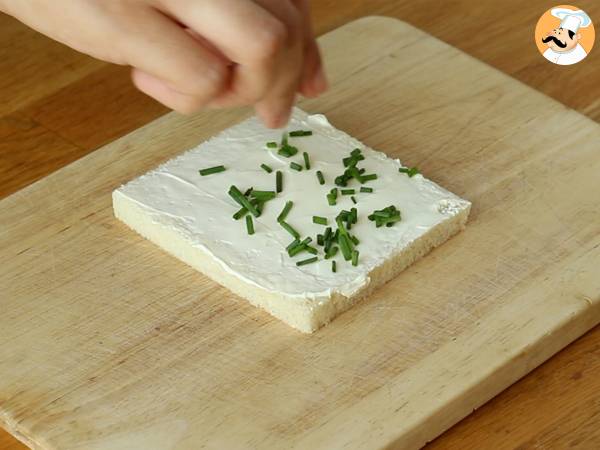 Weinachts Log Toasts - Zubereitung Schritt 1