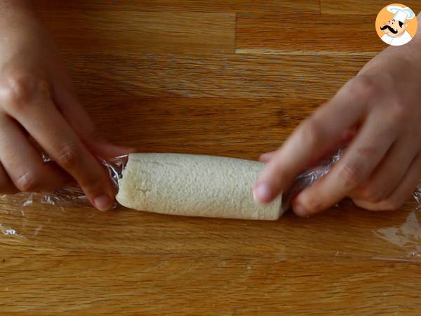 Weinachts Log Toasts - Zubereitung Schritt 3