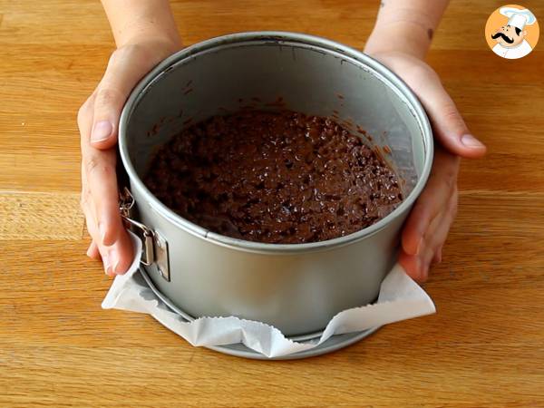 Fabelhafter Kinder Bueno No-Bake-Käsekuchen - Zubereitung Schritt 1