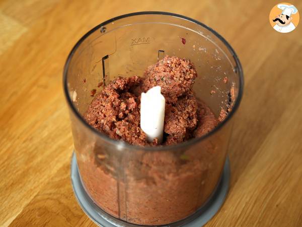 Vegetarische Seitanbällchen in Tomatensauce - Zubereitung Schritt 2