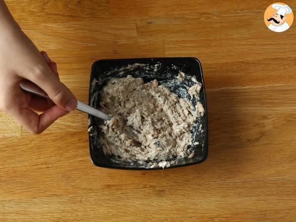 Zucchiniröllchen mit Sardinen - Zubereitung Schritt 2