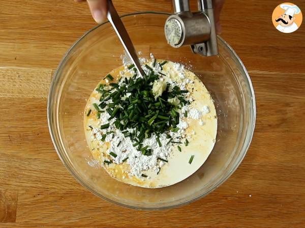 Terrine mit Zucchini und geräuchertem Lachs - Zubereitung Schritt 3