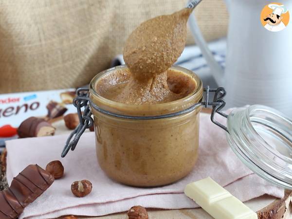 Aufstrich mit Kinder-Bueno-Geschmack – nur 2 Zutaten - Zubereitung Schritt 5