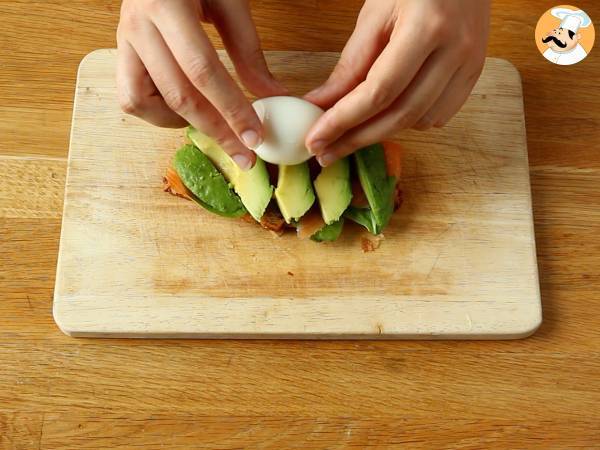 Croissant-Sandwich im Brunch-Stil - Zubereitung Schritt 4