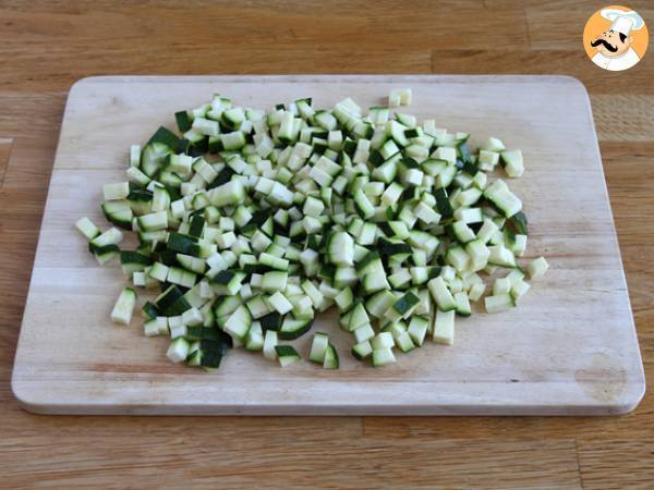 Zucchini, Ziegenkäse und Zitronensalat - Zubereitung Schritt 2