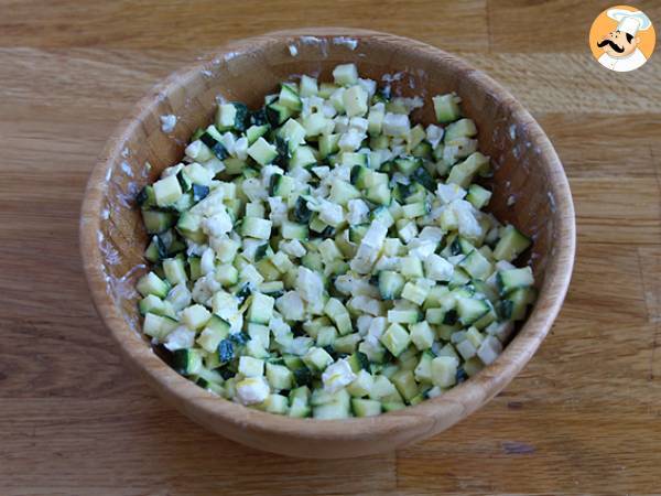 Zucchini, Ziegenkäse und Zitronensalat - Zubereitung Schritt 4