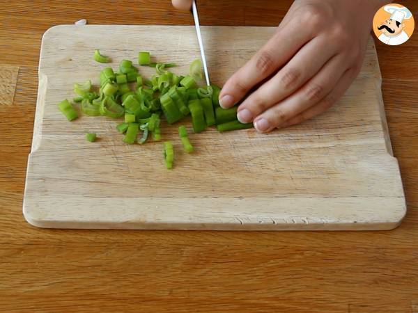 Yakitori-Rindfleischspieße mit Käse - Zubereitung Schritt 1