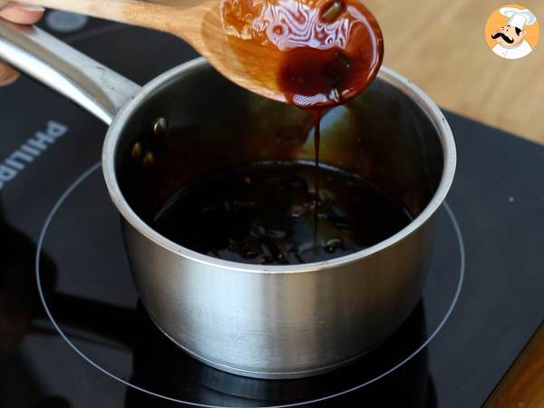 Yakitori-Rindfleischspieße mit Käse - Zubereitung Schritt 3